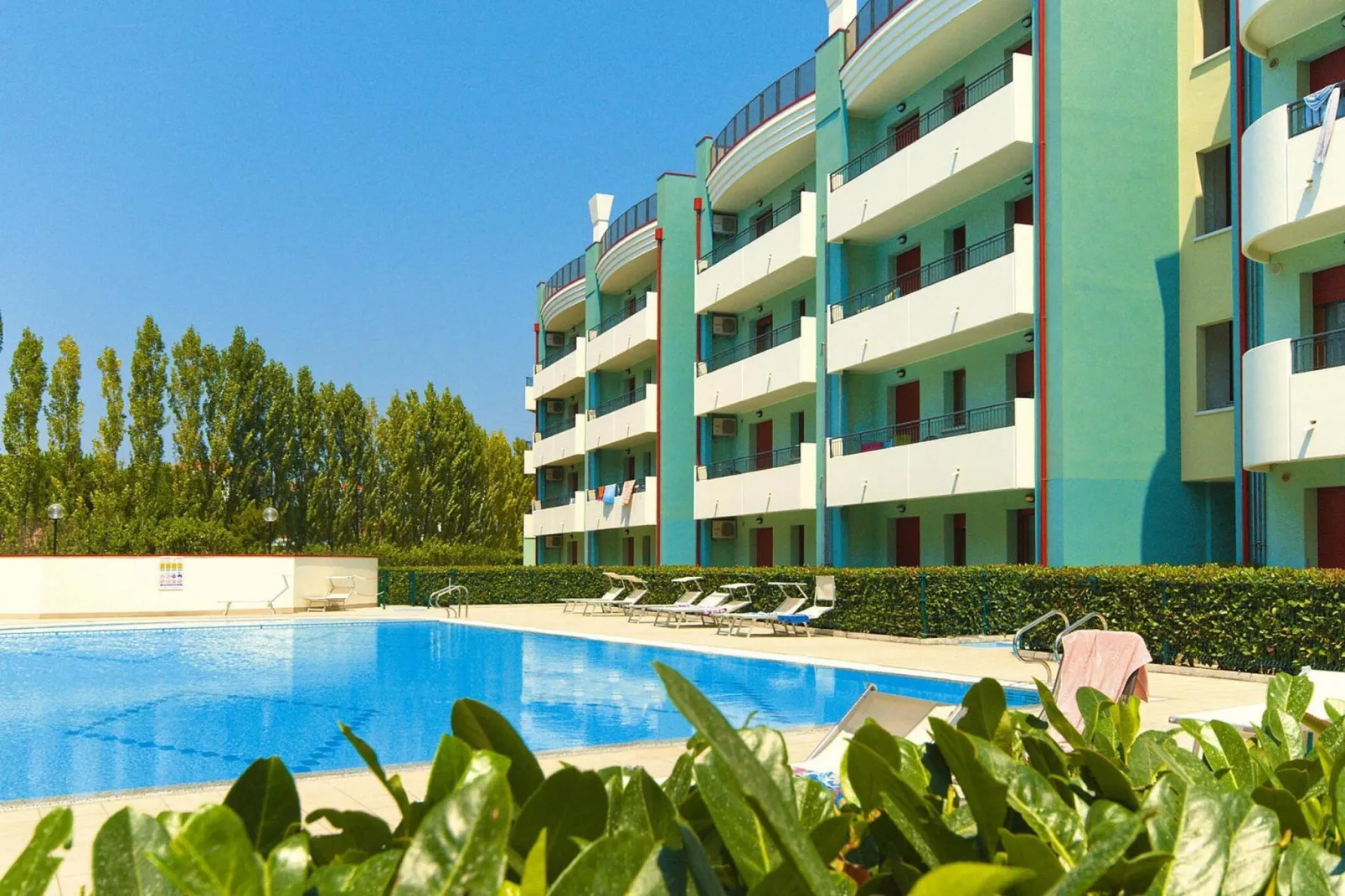 Residence Roberta, Caorle-Trilocale-Superior-Zwembad