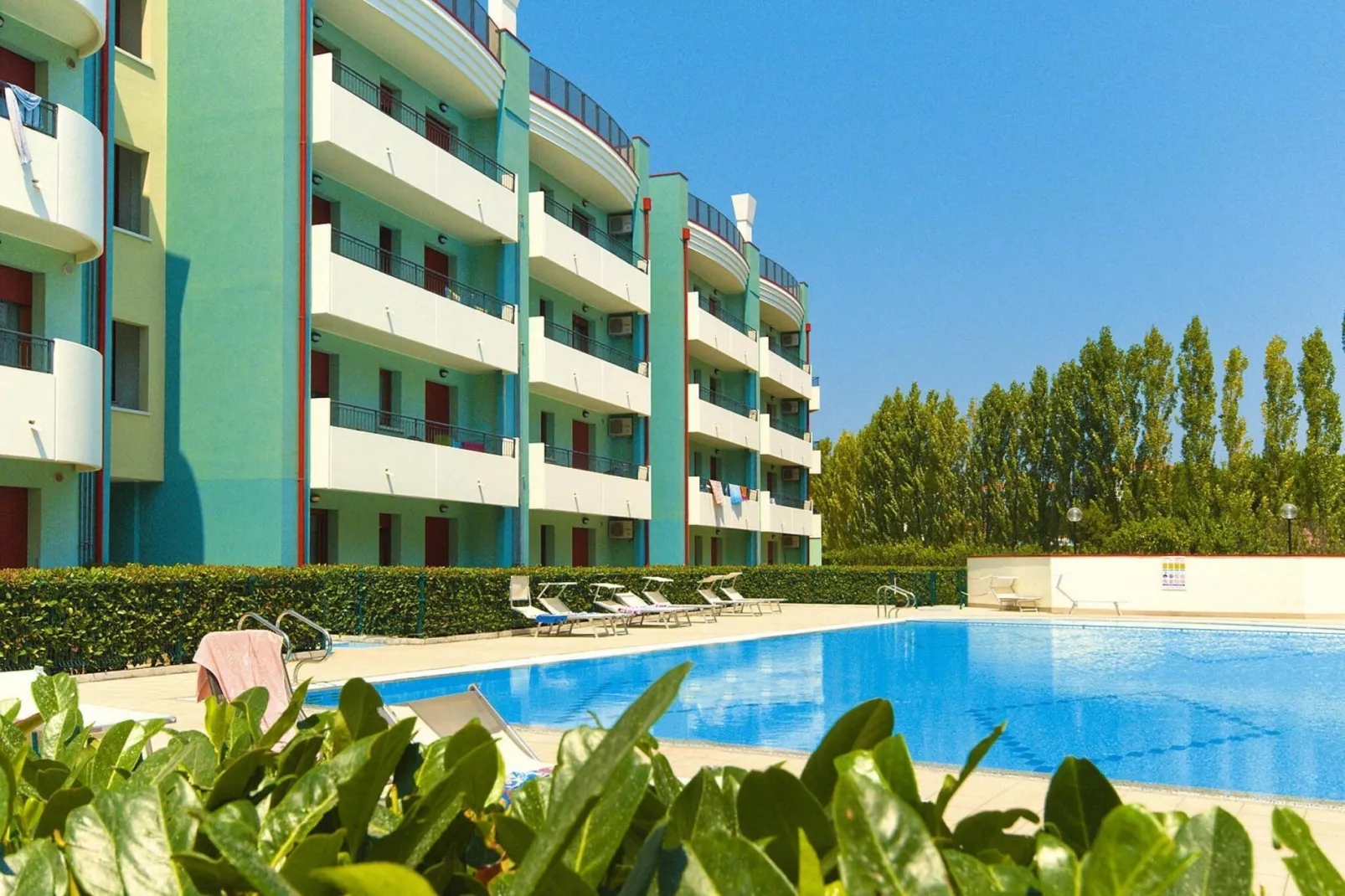 Residence Roberta, Caorle-Trilocale-Superior-Zwembad