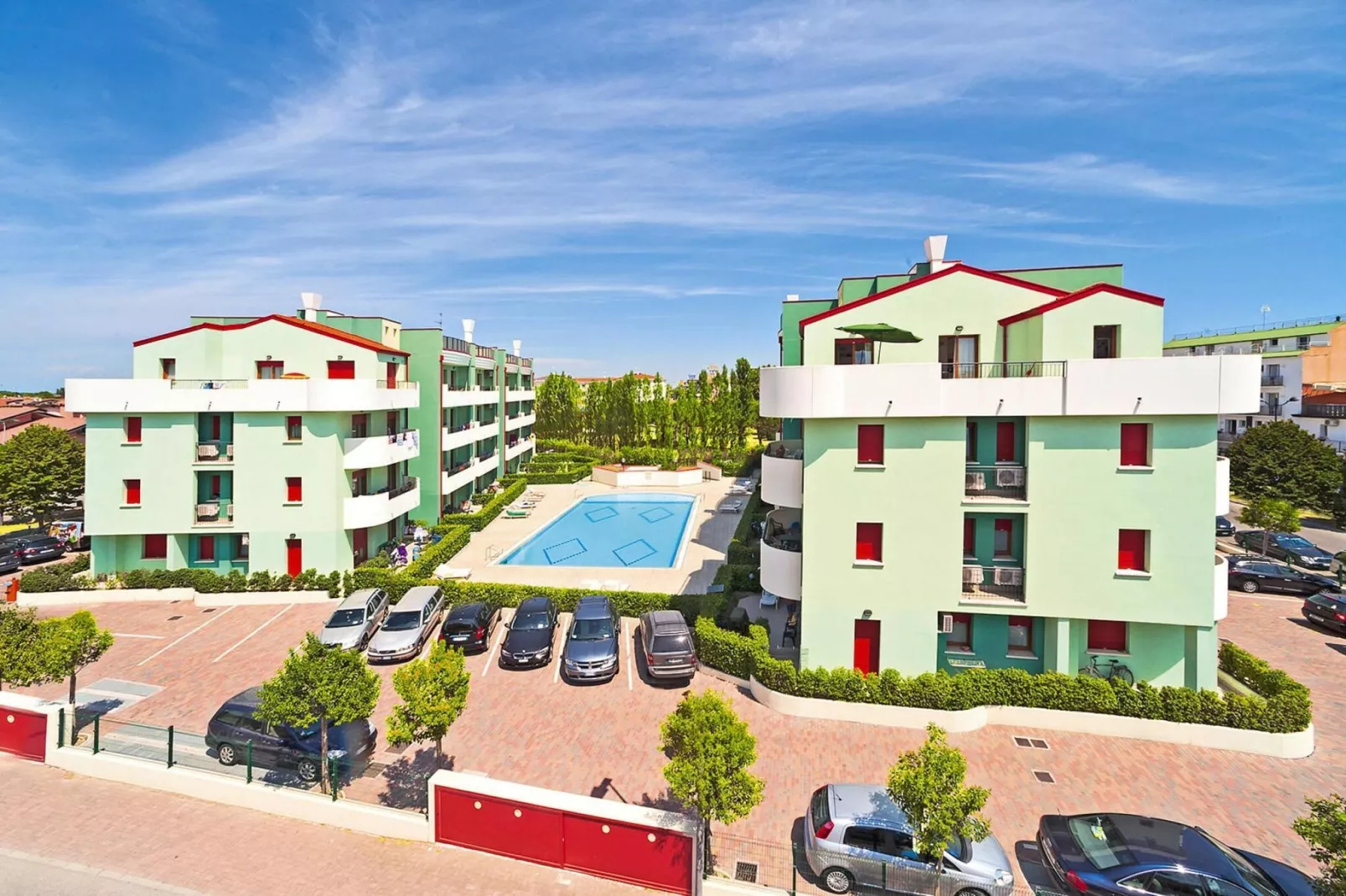 Residence Roberta, Caorle-Trilocale-Superior-Buitenkant zomer