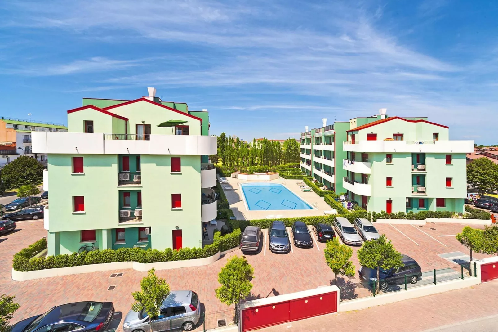 Residence Roberta, Caorle-Trilocale-Superior-Buitenkant zomer