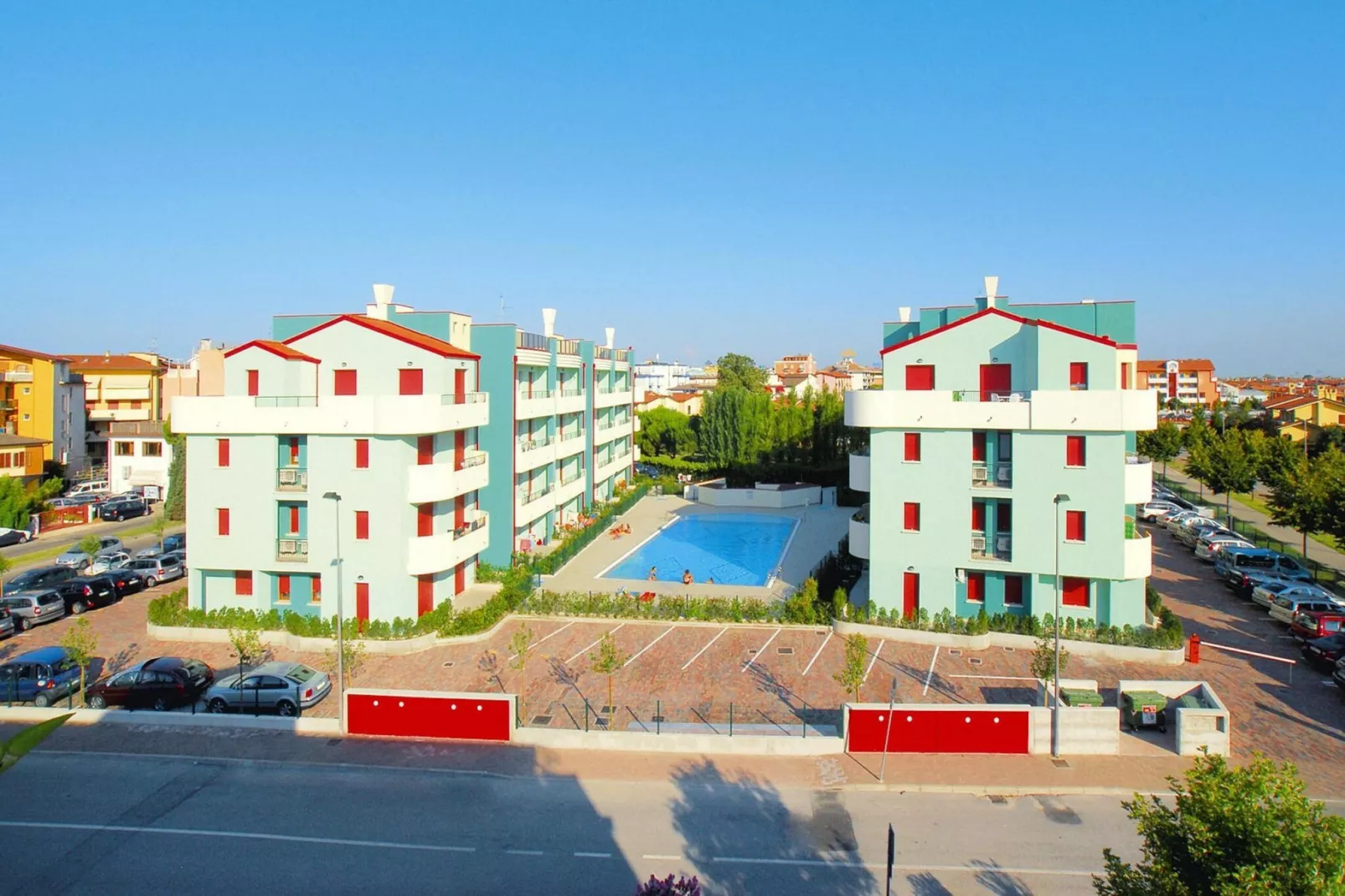 Residence Roberta, Caorle-Trilocale-Superior-Buitenkant zomer