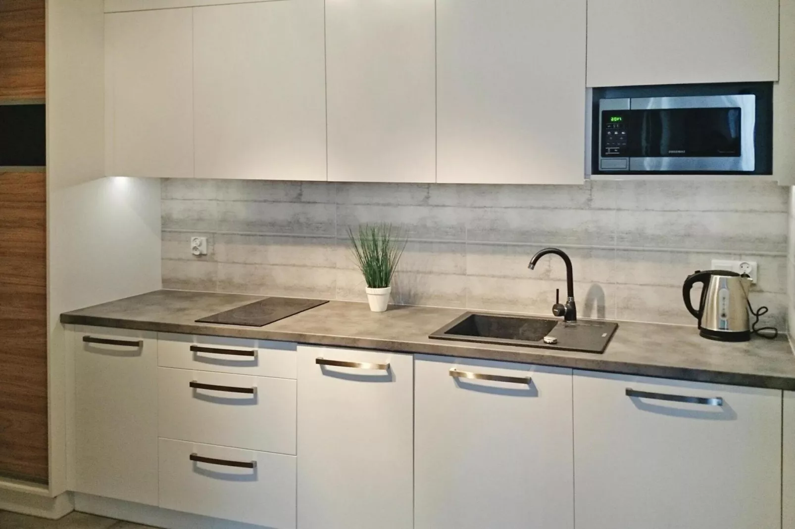 Modern apartment in Miedzyzdroje 100m from the sea 55 qm Typ A App-Keuken