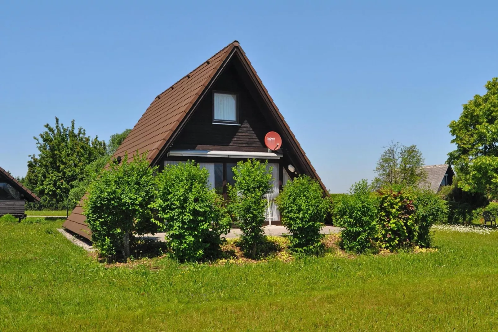 Holiday village Vorauf, Siegsdorf-Typ B, Ferienhaus Typ Oslo, 81 qm-Buitenkant zomer