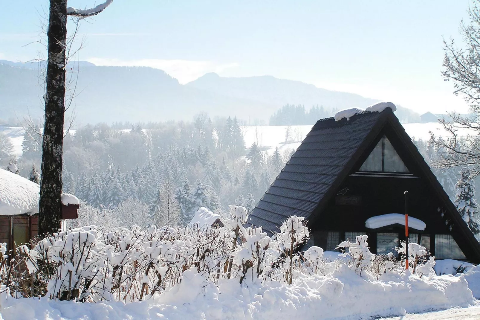 Holiday village Vorauf, Siegsdorf-Typ B, Ferienhaus Typ Oslo, 81 qm-Gebied winter 5km