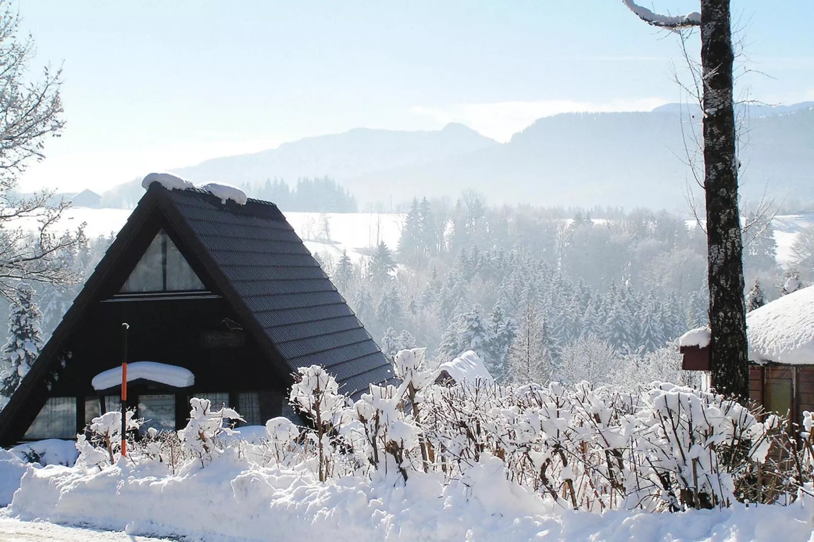 Holiday village Vorauf, Siegsdorf-Typ B, Ferienhaus Typ Oslo, 81 qm-Gebied winter 5km