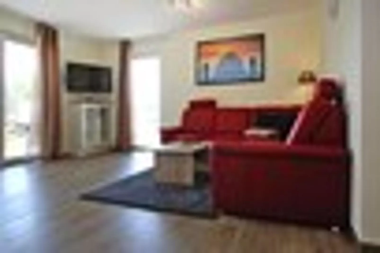 Appartement Hafenflair / Haus 1 EG-Wohnung 1 2 Erw  2 Kinder-Woonkamer