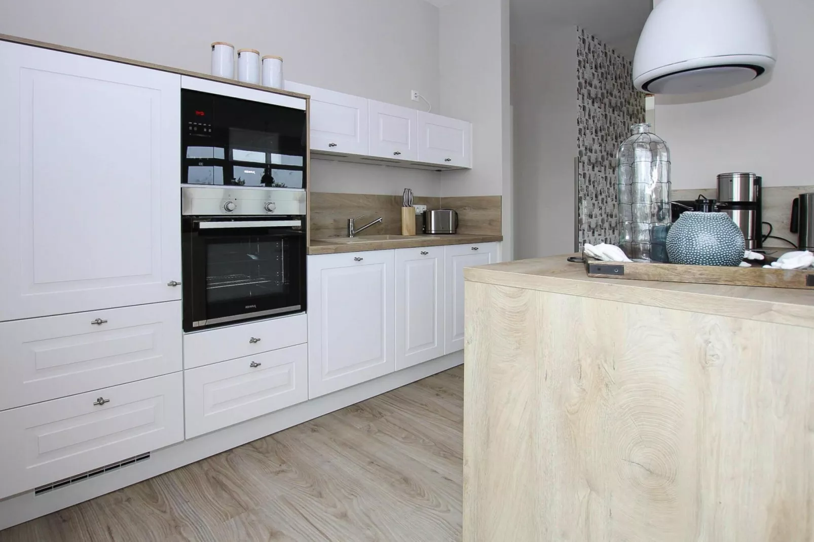 Ferienhaus Fiete Dranske-Keuken