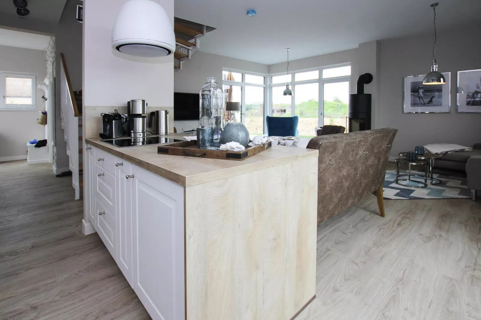 Ferienhaus Fiete Dranske-Keuken