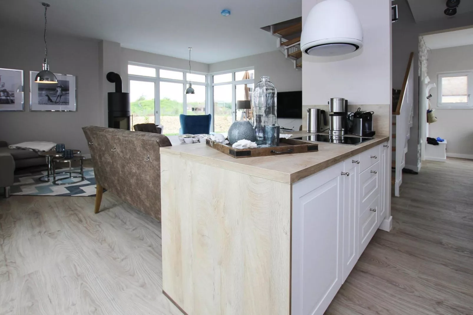 Ferienhaus Fiete Dranske-Keuken
