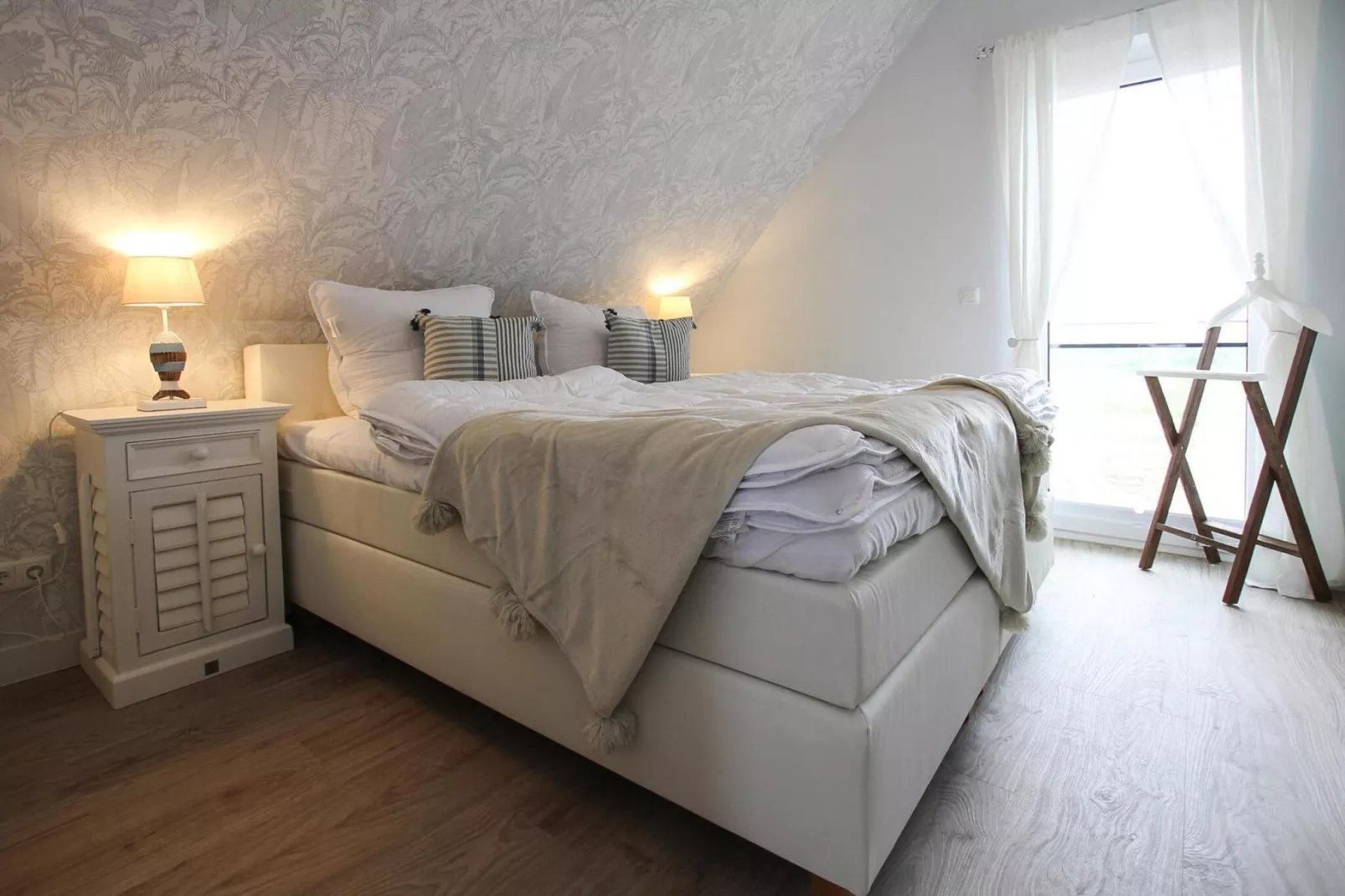 Ferienhaus Fiete Dranske-Slaapkamer