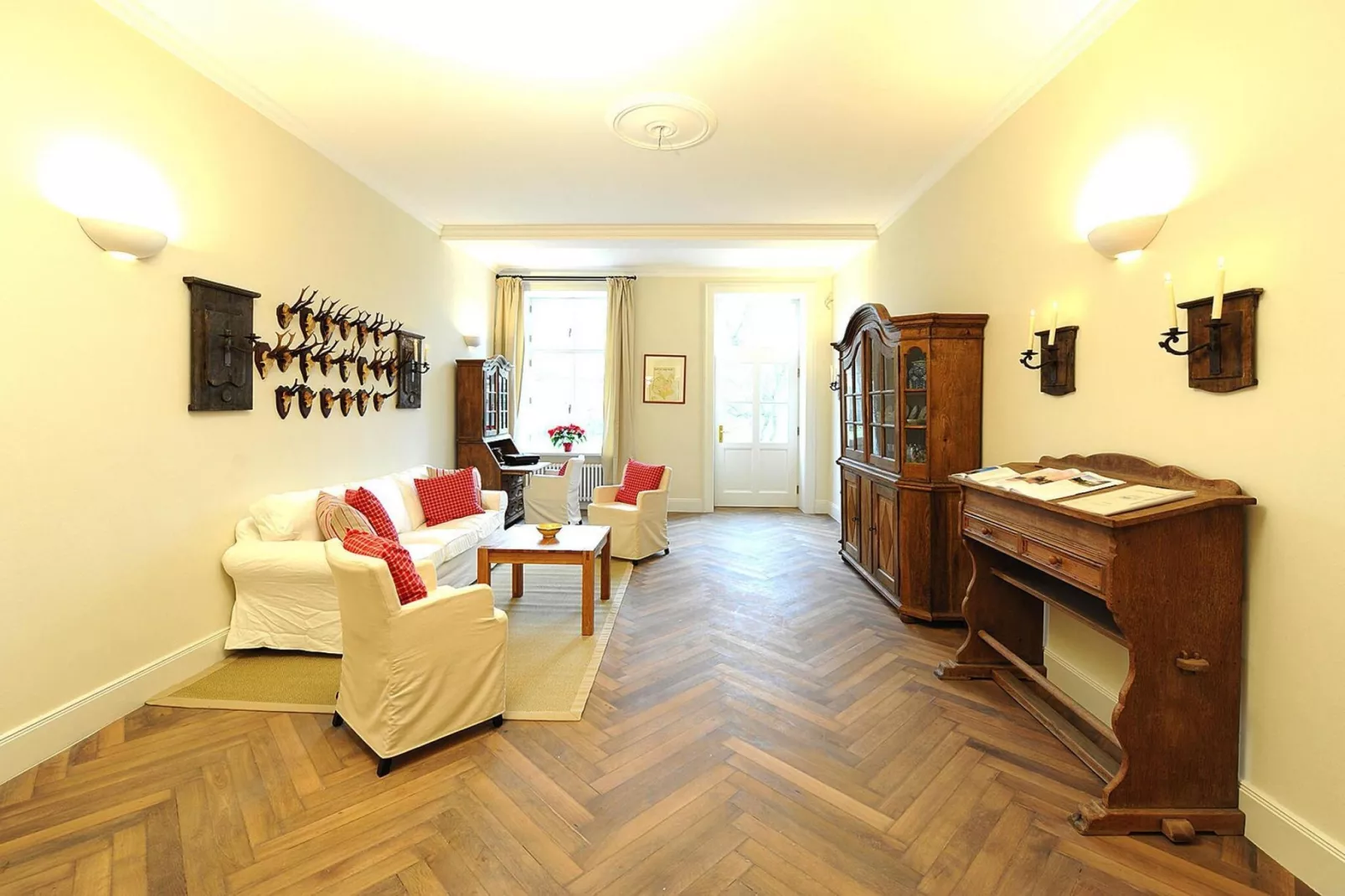 Gutshaus Zicker -Wohnung 11-Woonkamer