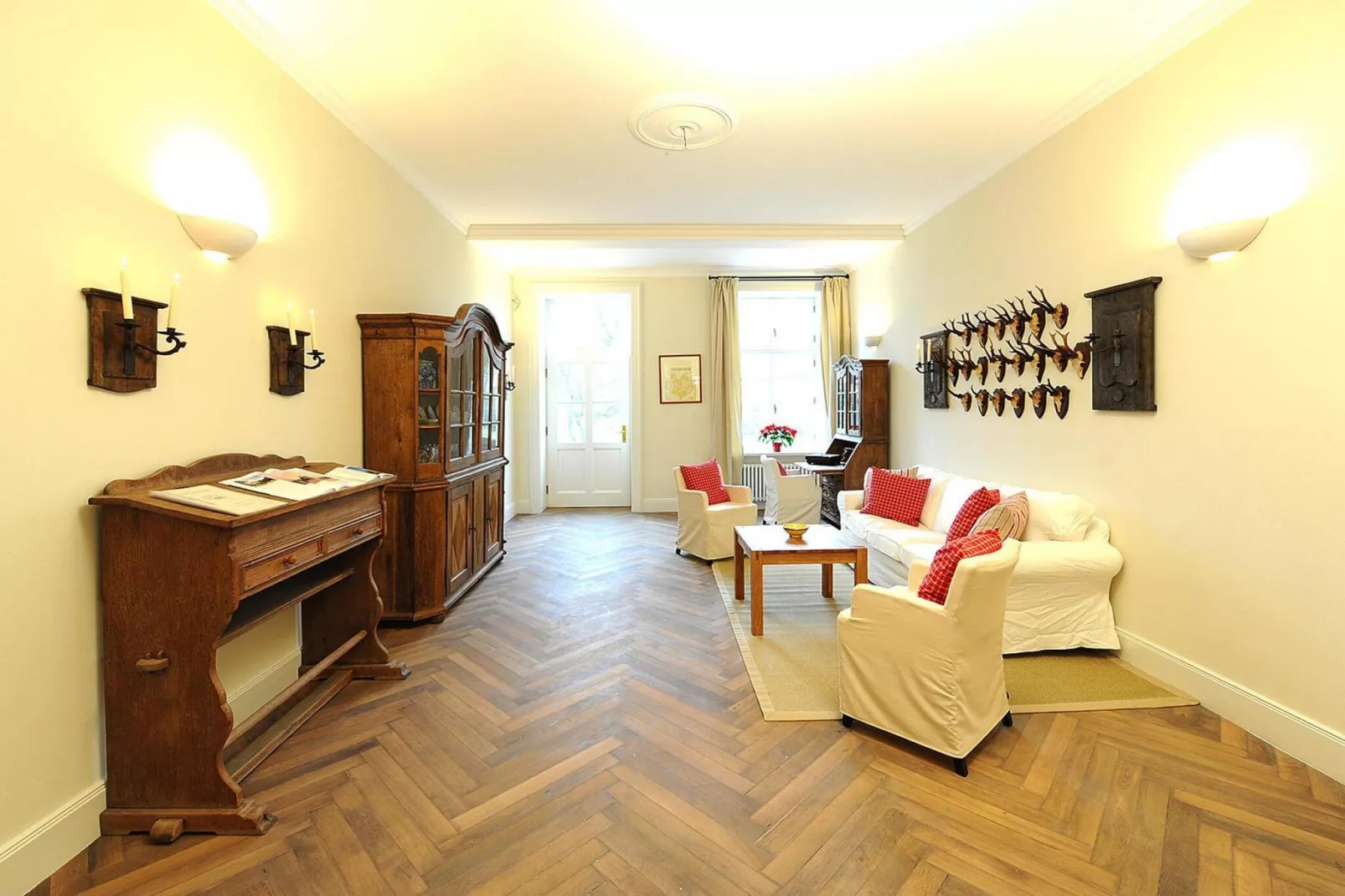 Gutshaus Zicker -Wohnung 11-Woonkamer