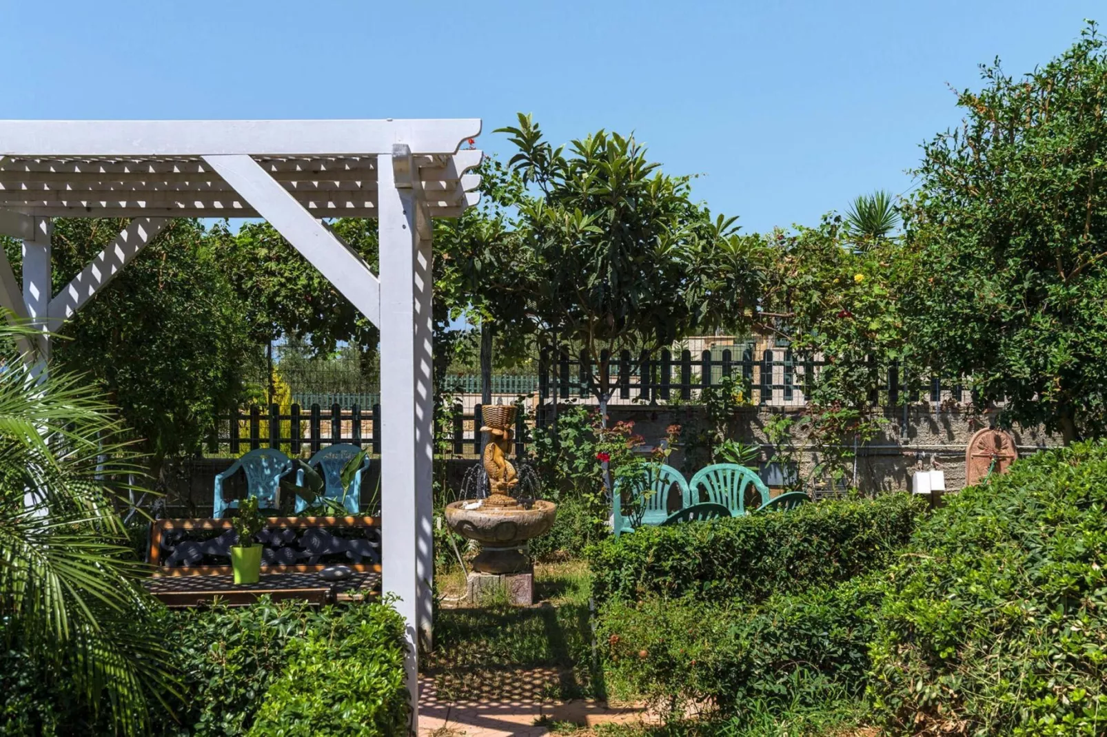 Holiday home, Marathokefala bei Kolimbari-Villa Marilena, ca. 100 qm, 6 pax-Tuinen zomer