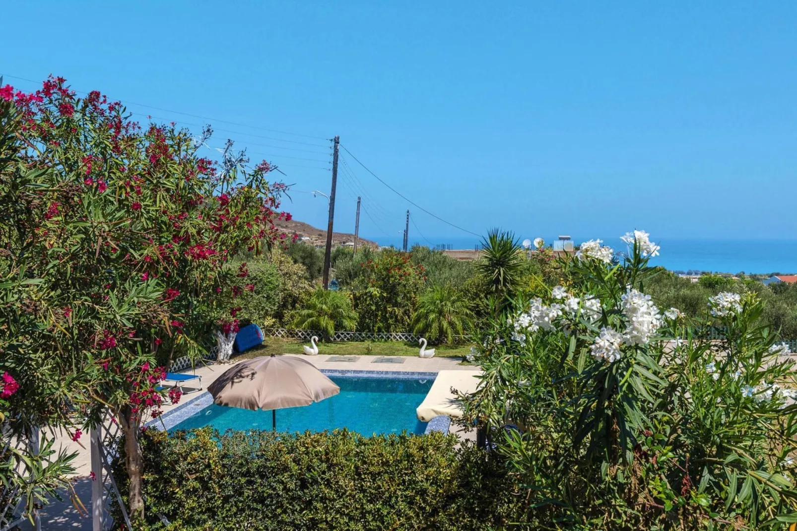 Holiday home, Marathokefala bei Kolimbari-Villa Marilena, ca. 100 qm, 6 pax-Zwembad