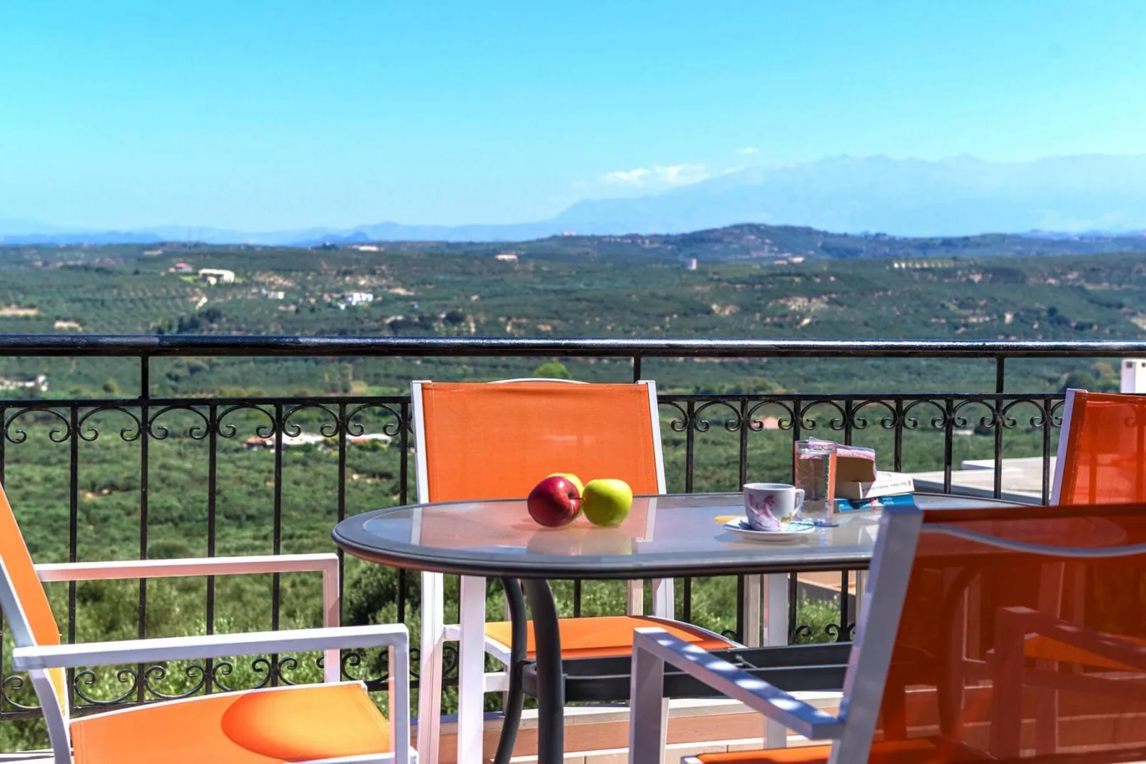 Holiday home, Marathokefala bei Kolimbari-Villa Marilena, ca. 100 qm, 6 pax-Terrasbalkon