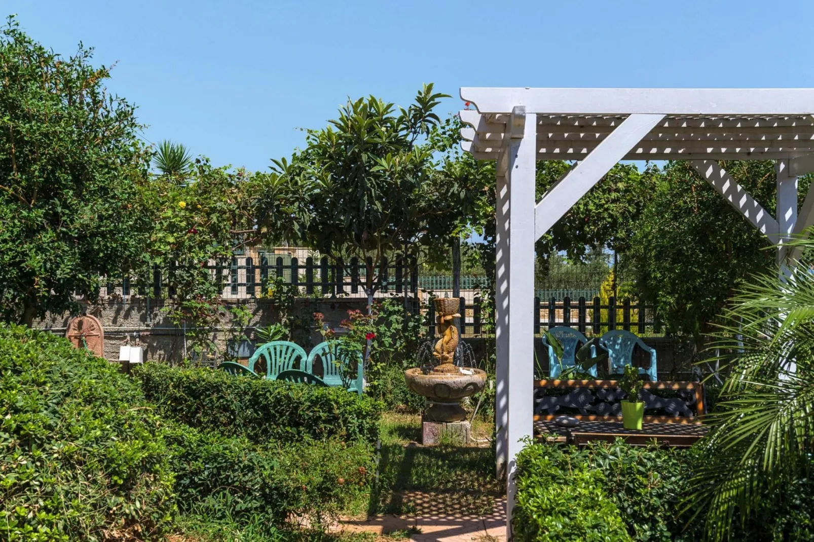 Holiday home, Marathokefala bei Kolimbari-Villa Marilena, ca. 100 qm, 6 pax-Tuinen zomer