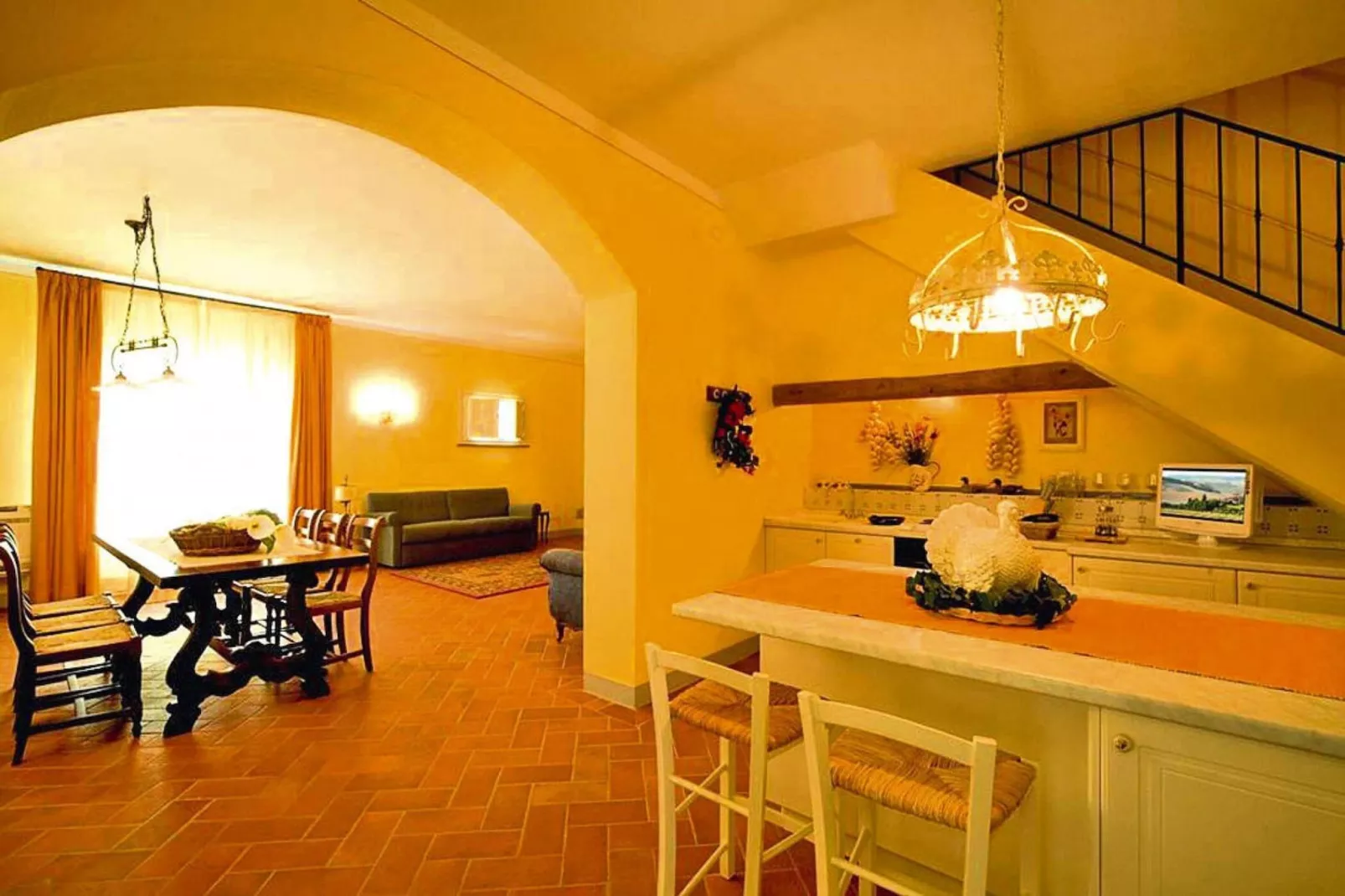 Ferienanlage Borgo della Meliana Gambassi Terme Typ Trilo Superior-Binnen