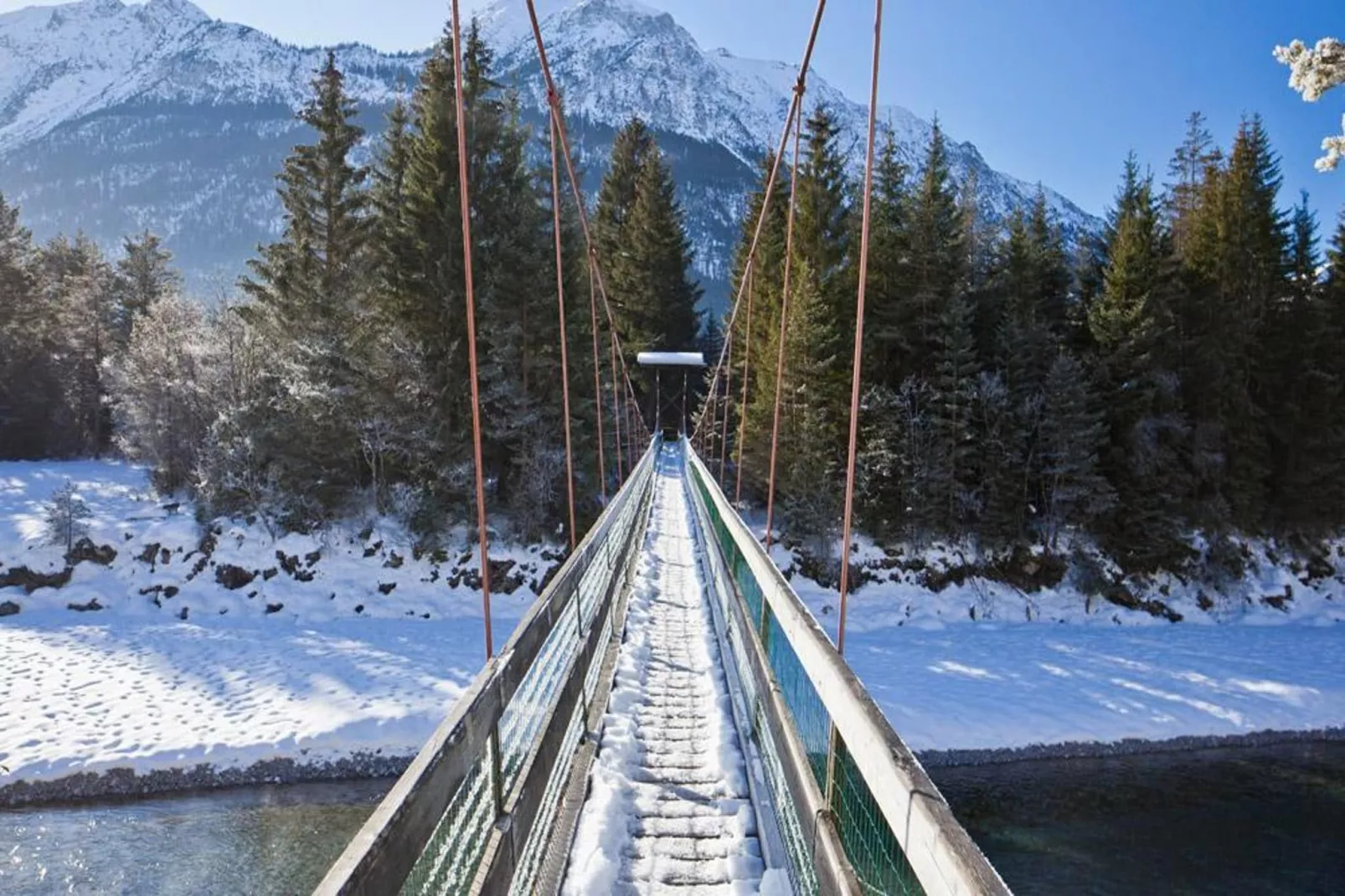 Haus Schedler - Wiesenblick-Gebied winter 5km