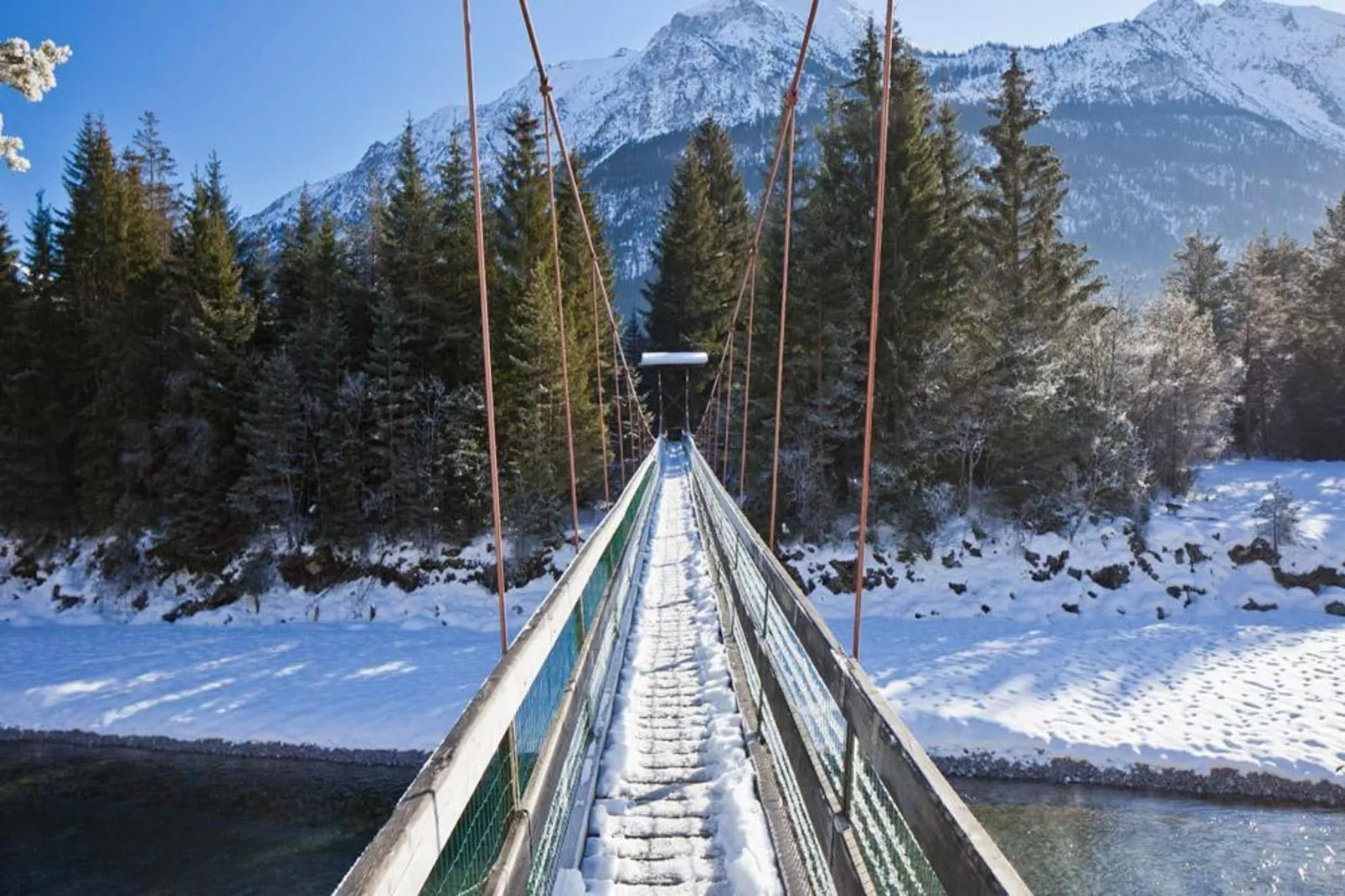 Haus Schedler - Wiesenblick-Gebied winter 5km