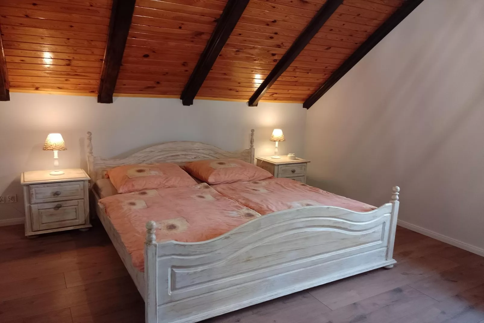Ferienhaus Panorama in Kopice bei Stepnica-Slaapkamer