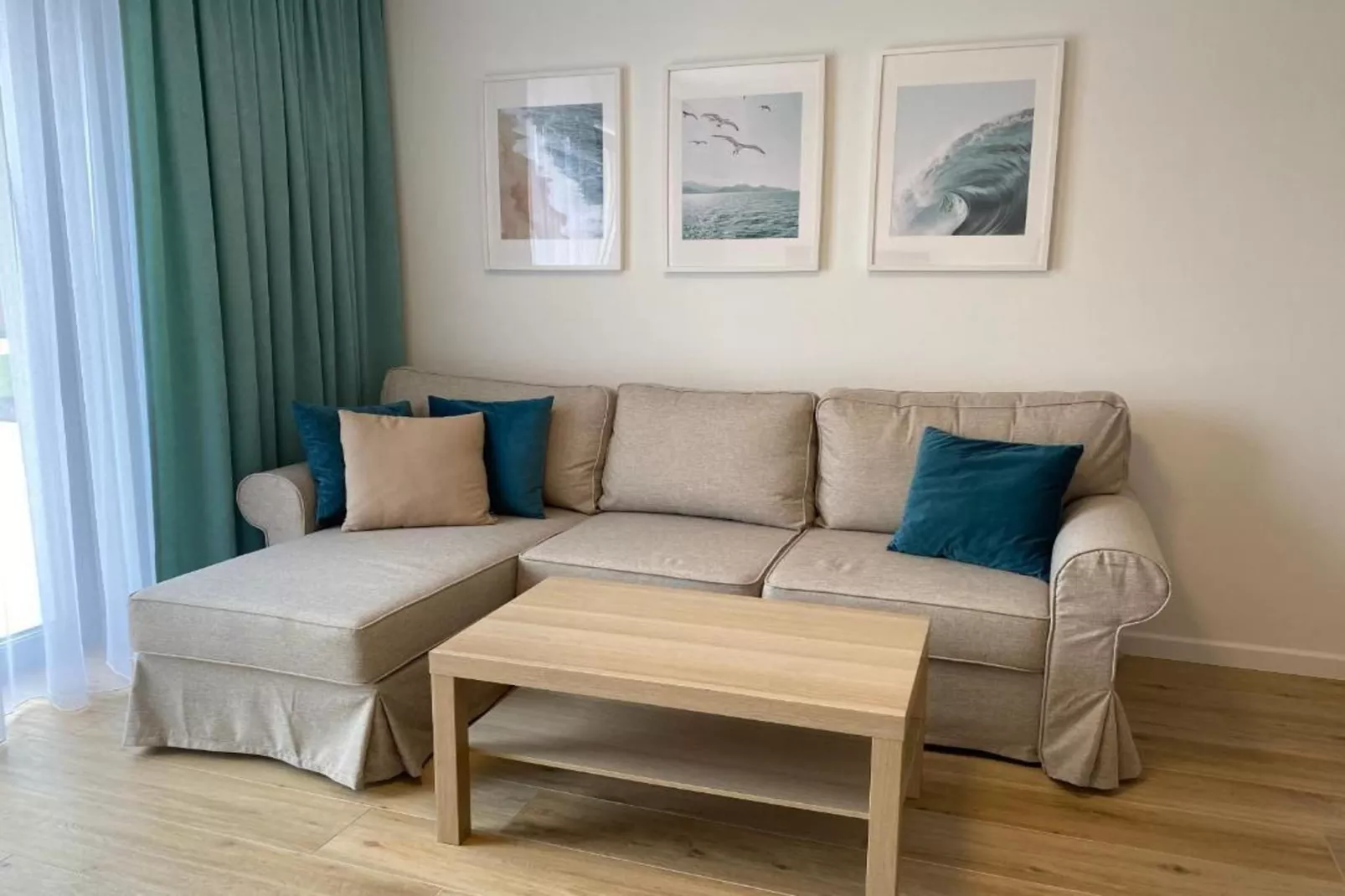Apartament niedziela-niedziela dla max 6 osób Grzybowo-Woonkamer