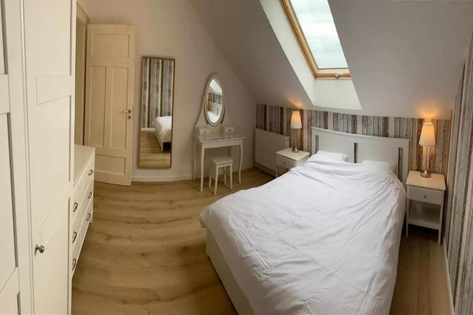 Apartament niedziela-niedziela dla max 6 osób Grzybowo-Slaapkamer