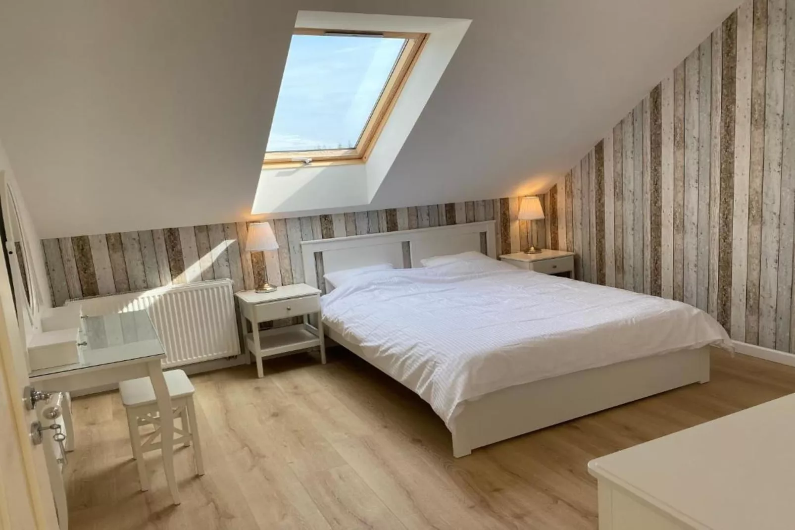 Apartament niedziela-niedziela dla max 6 osób Grzybowo-Slaapkamer