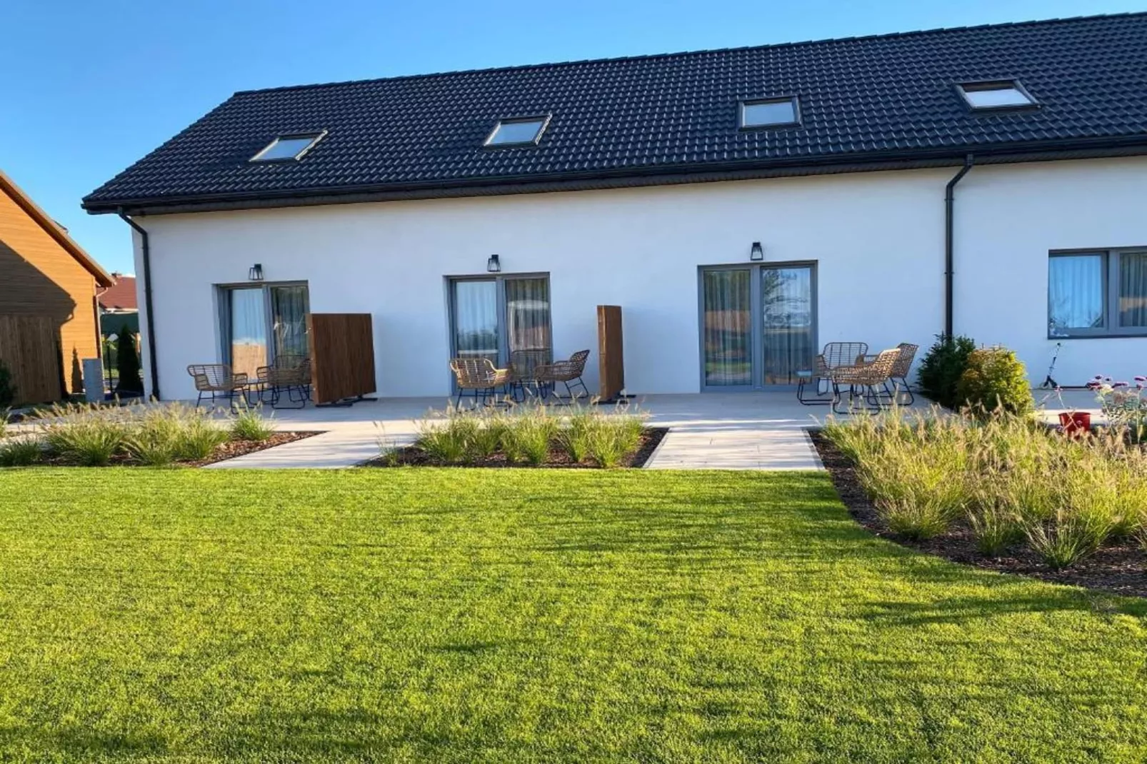 Apartament niedziela-niedziela dla max 6 osób Grzybowo-Tuinen zomer