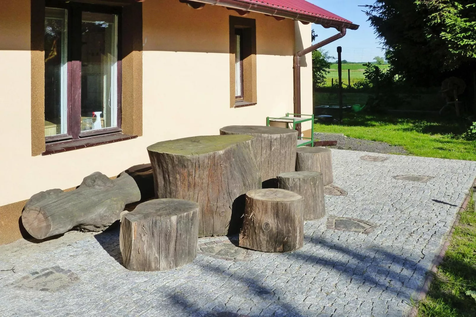 Holiday home, Wiejkowko-Dom, 150 qm-Buitenkant zomer
