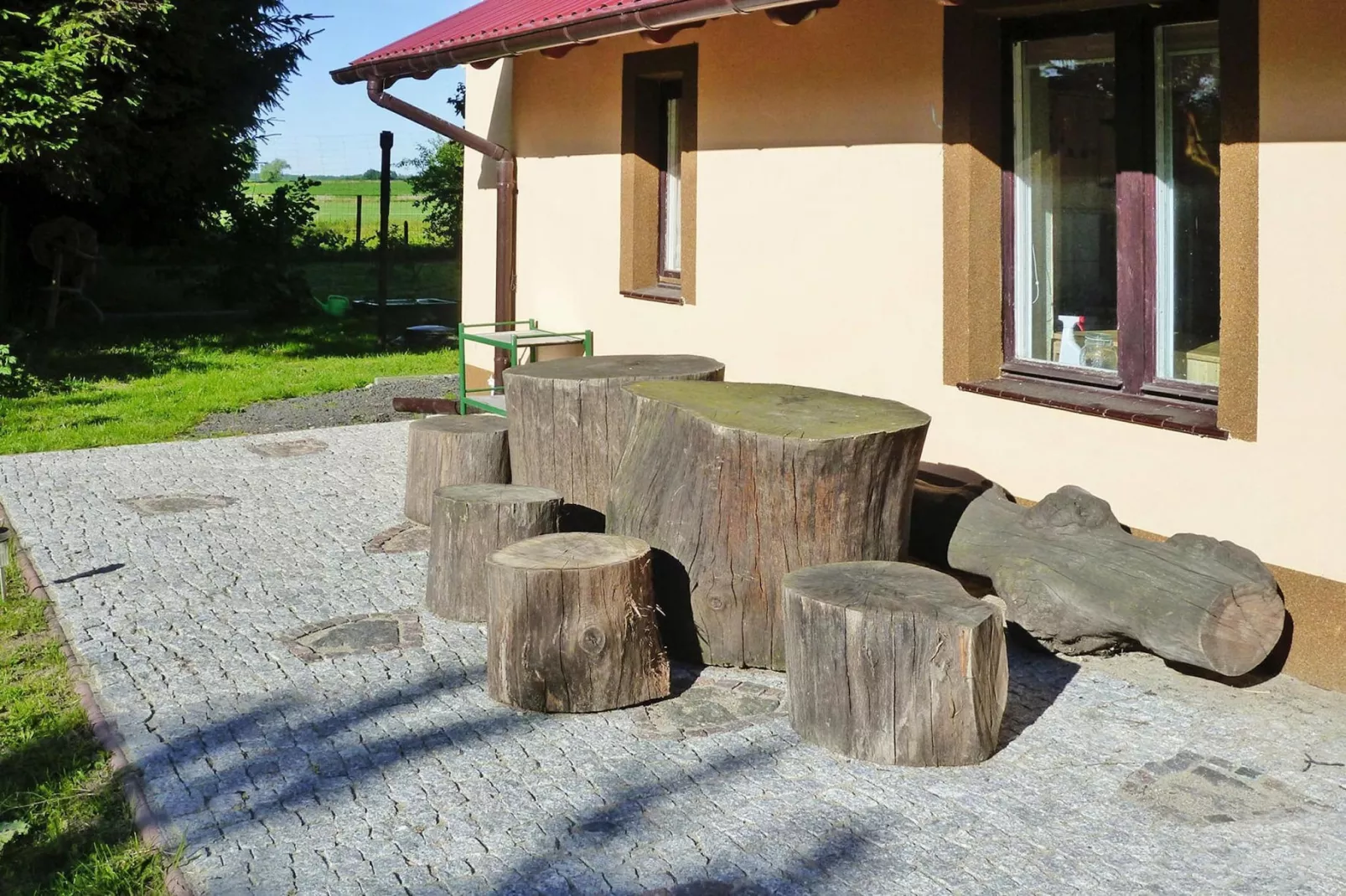 Holiday home, Wiejkowko-Dom, 150 qm-Buitenkant zomer