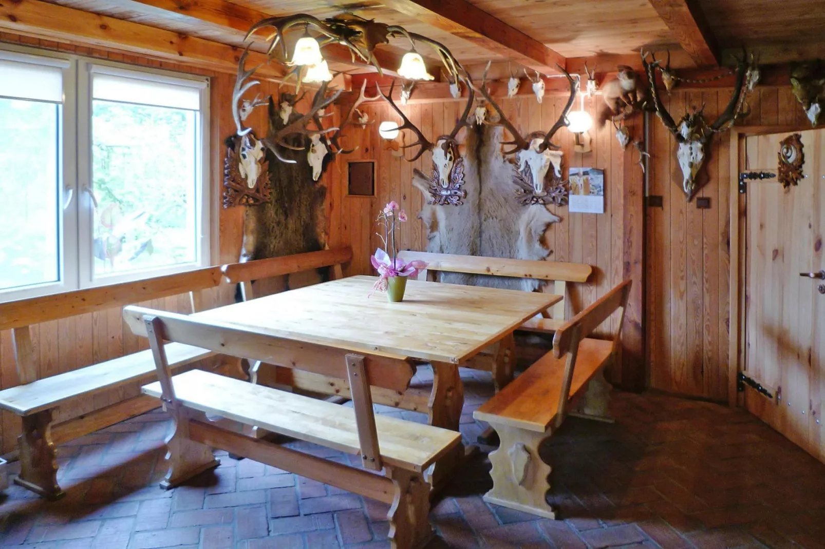 Holiday home, Wiejkowko-Dom, 150 qm-Eetkamer