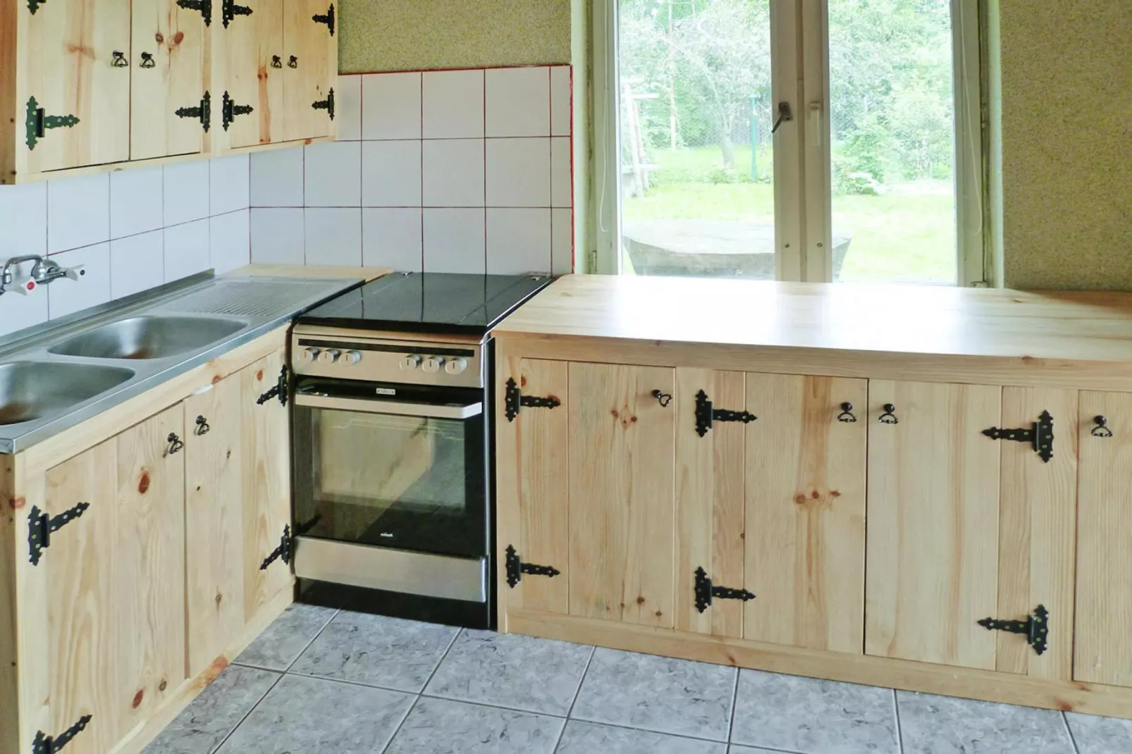 Holiday home, Wiejkowko-Dom, 150 qm-Keuken