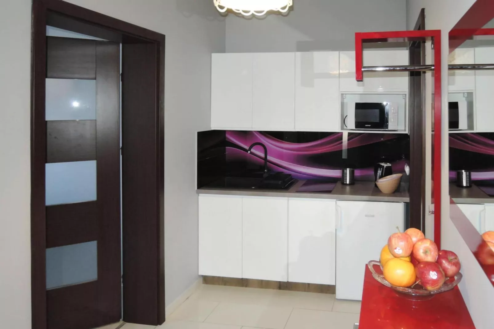 Holiday luxury apartment in Rewal-Keuken