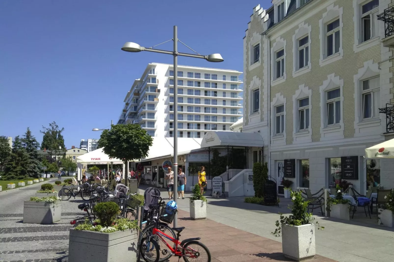 Holiday luxury apartment in Rewal-Gebieden zomer 1km