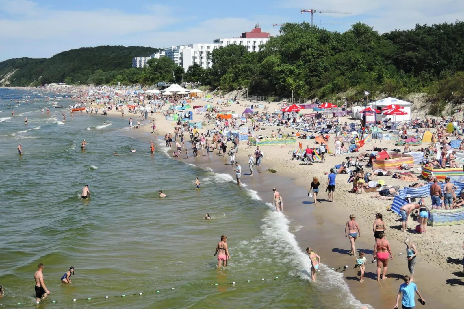Holiday luxury apartment in Rewal-Gebieden zomer 1km