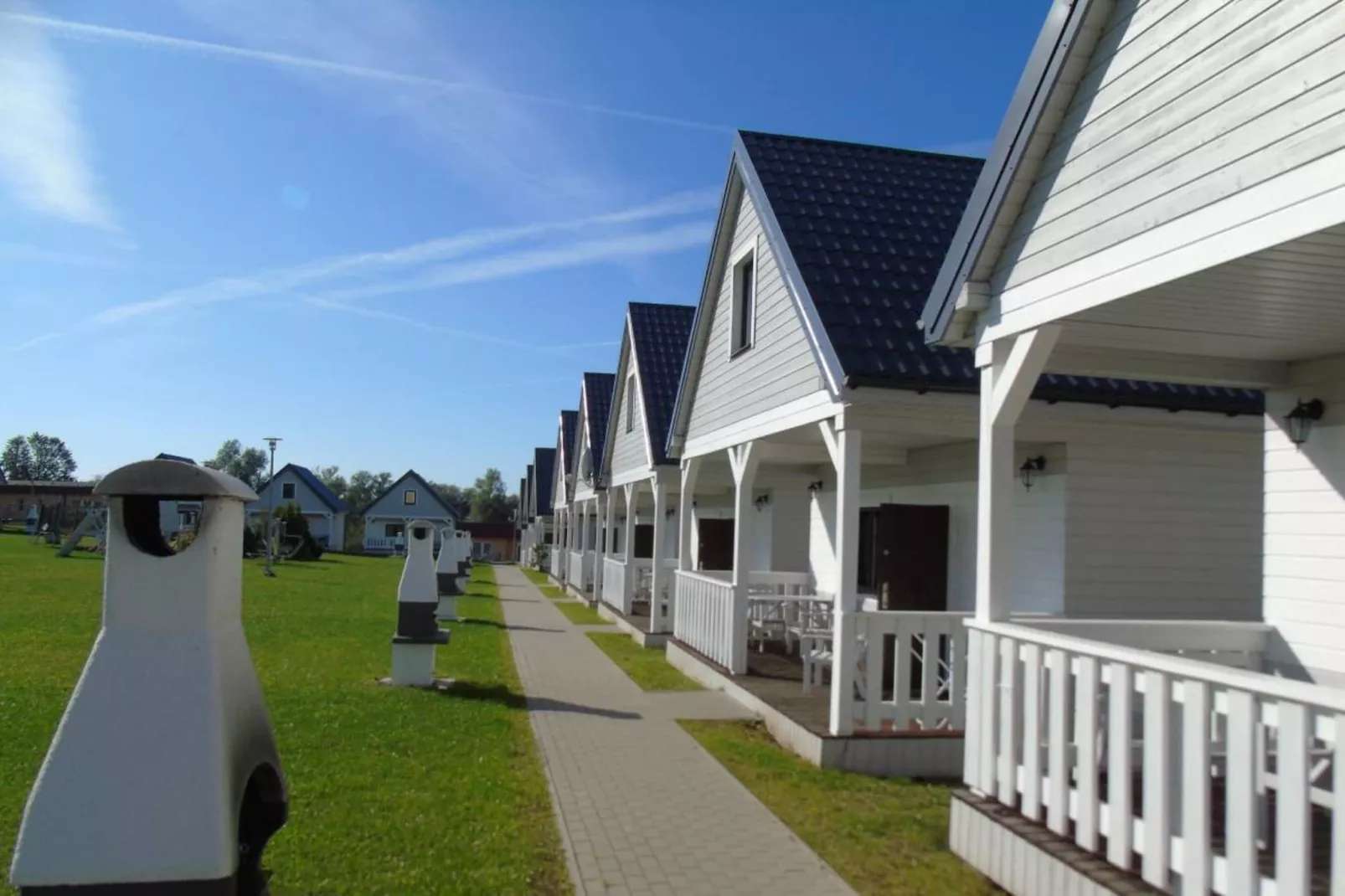 Domki Letniskowe dla 6 osób Ustronie Morskie-Buitenkant zomer