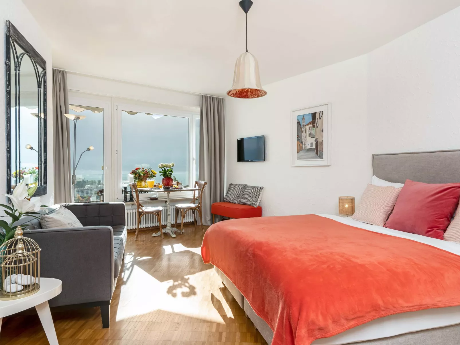 Double Room Modern-Binnen