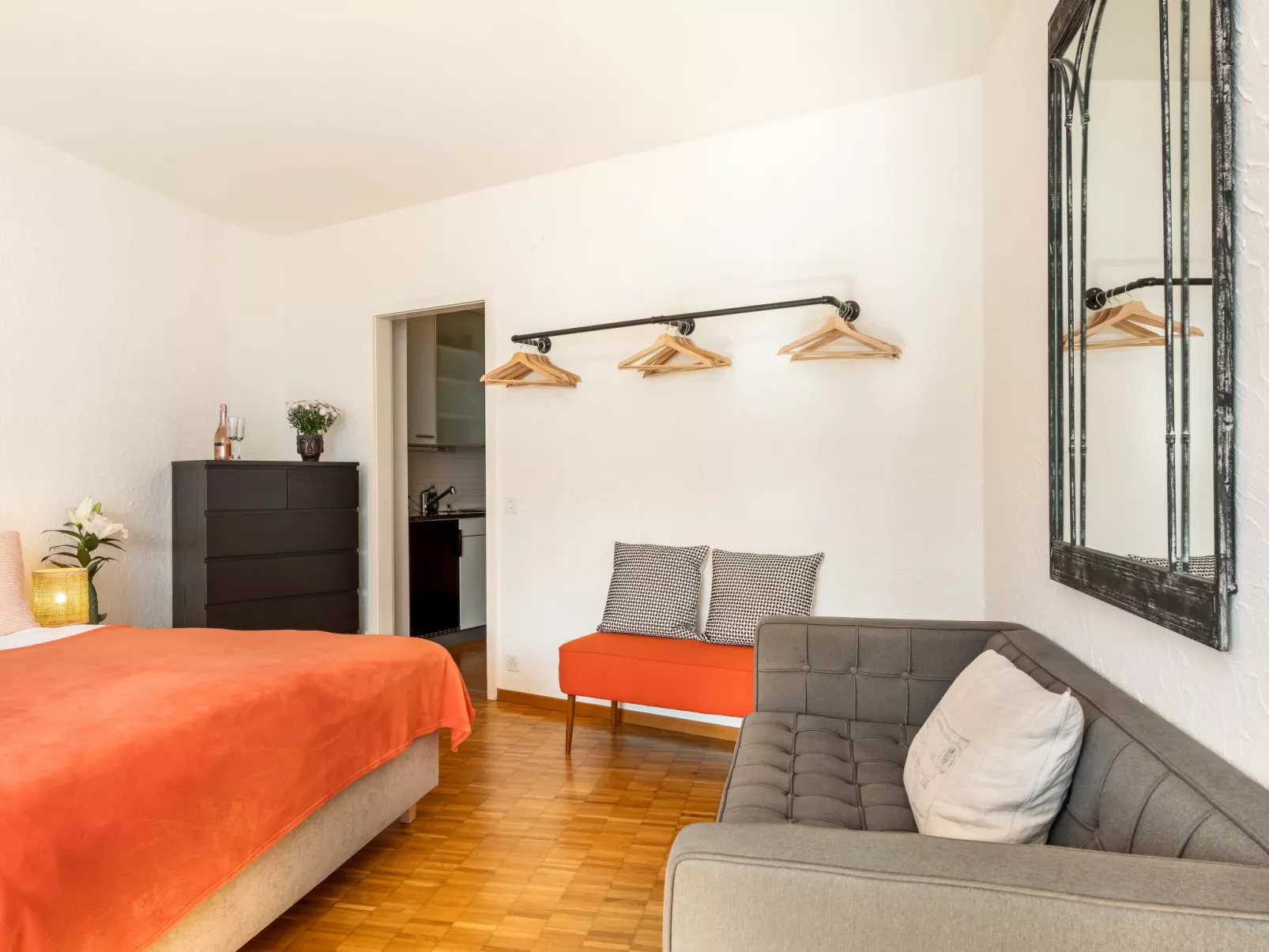 Double Room Modern-Binnen