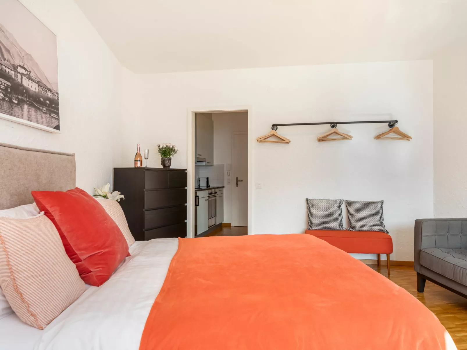 Double Room Modern-Binnen