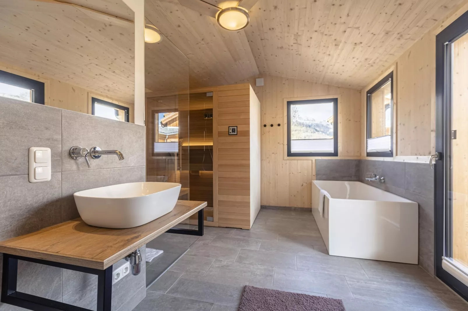 Kreischberg Chalets 60-Badkamer