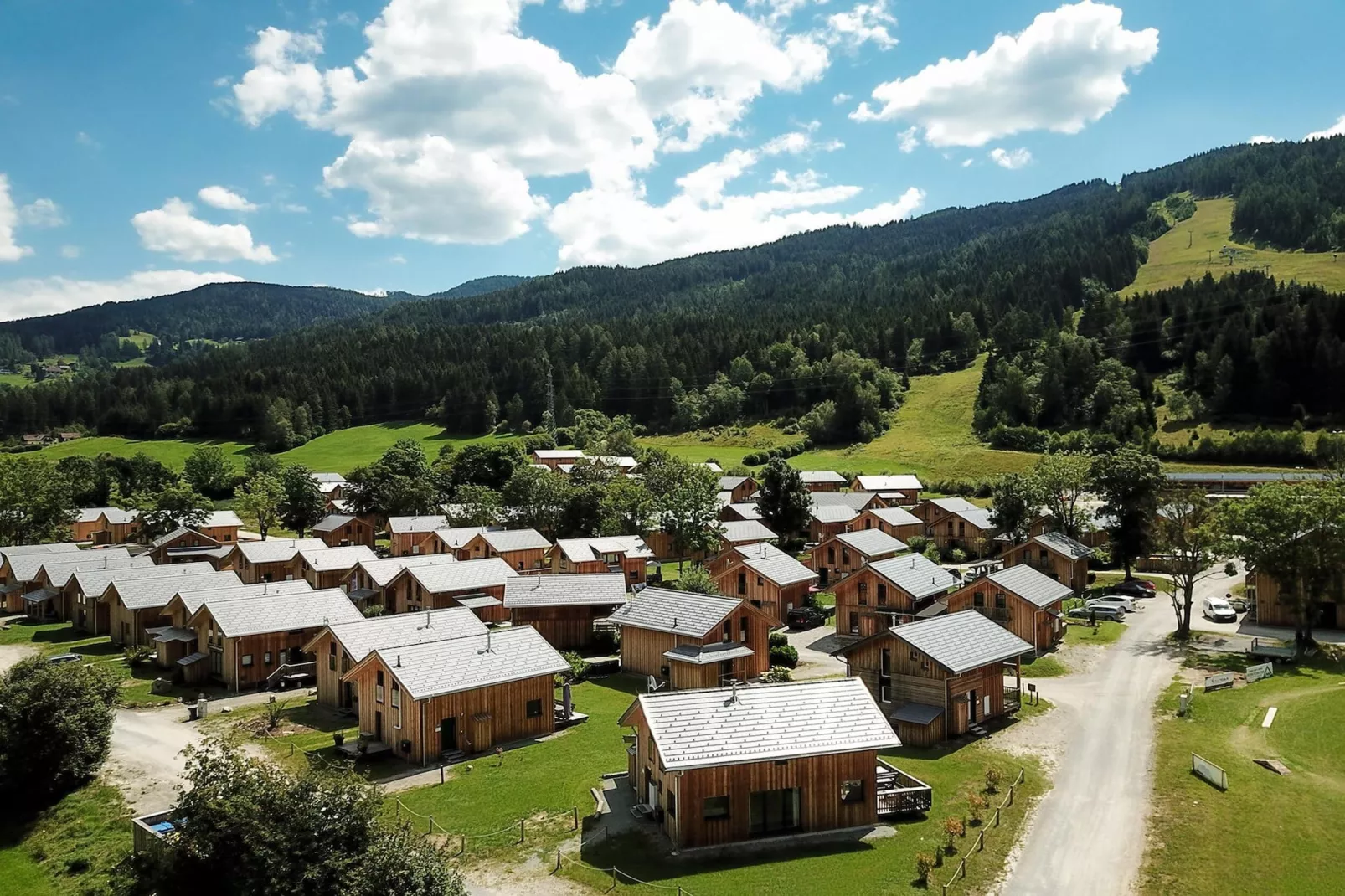 Kreischberg Chalets 60-Gebieden zomer 20km