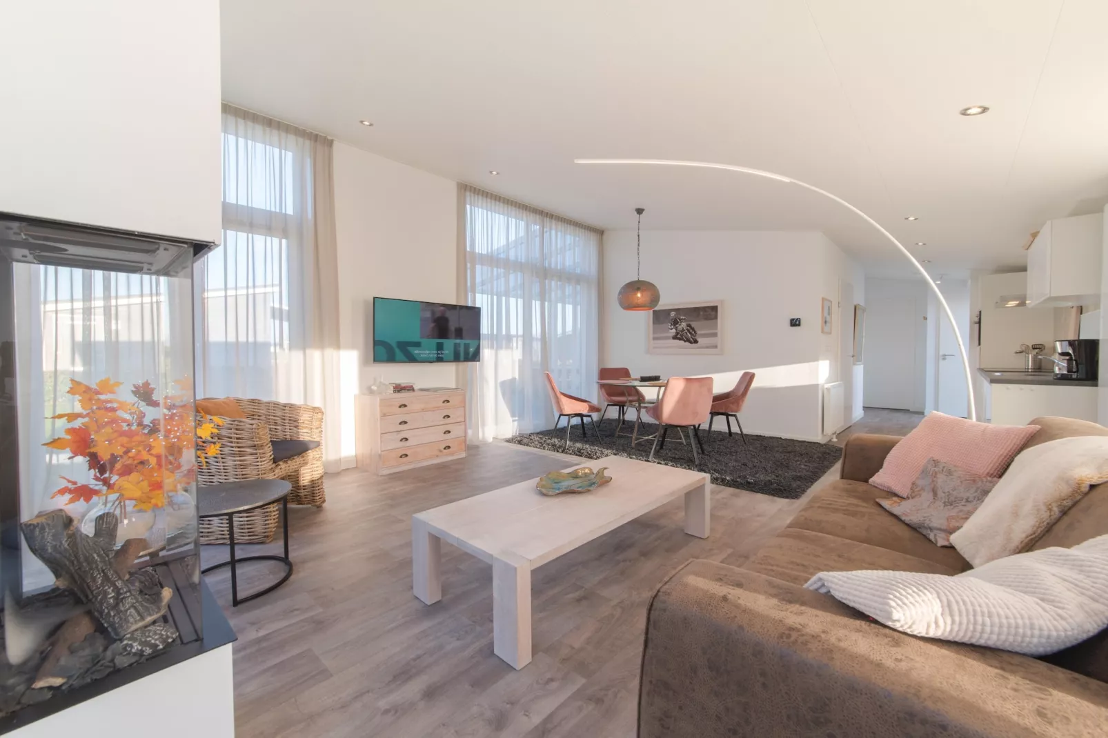 Water Resort Oosterschelde 101-Woonkamer