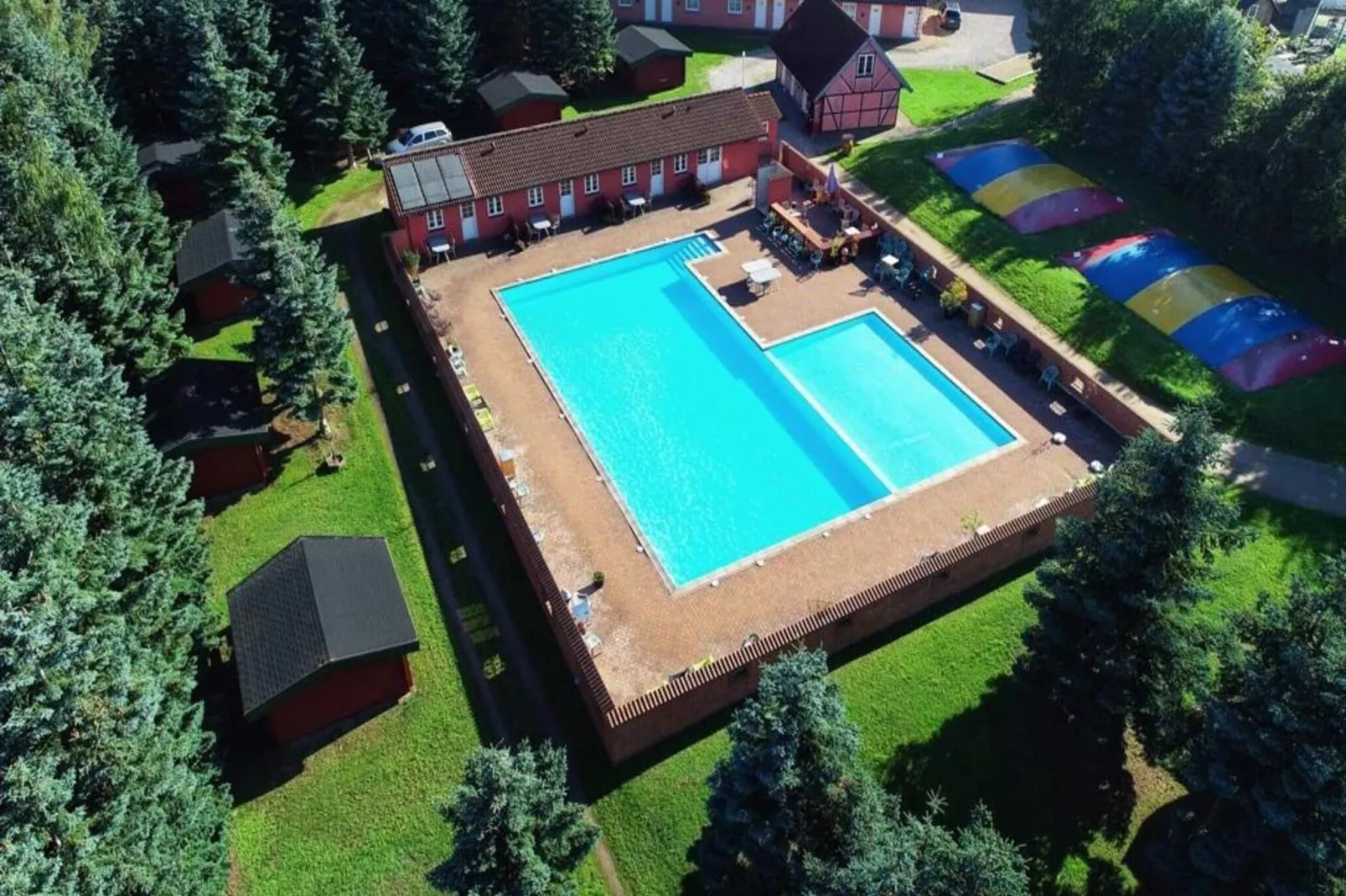 Poollejlighed til 4 personer-Zwembad