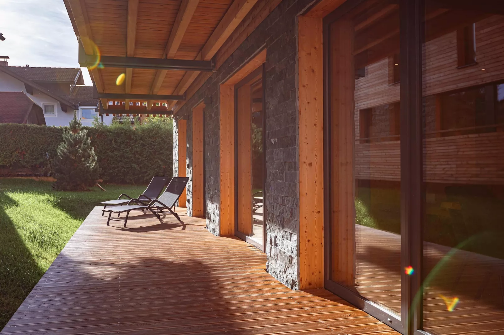 Kreischberg Pool Villen 4a-Terrasbalkon