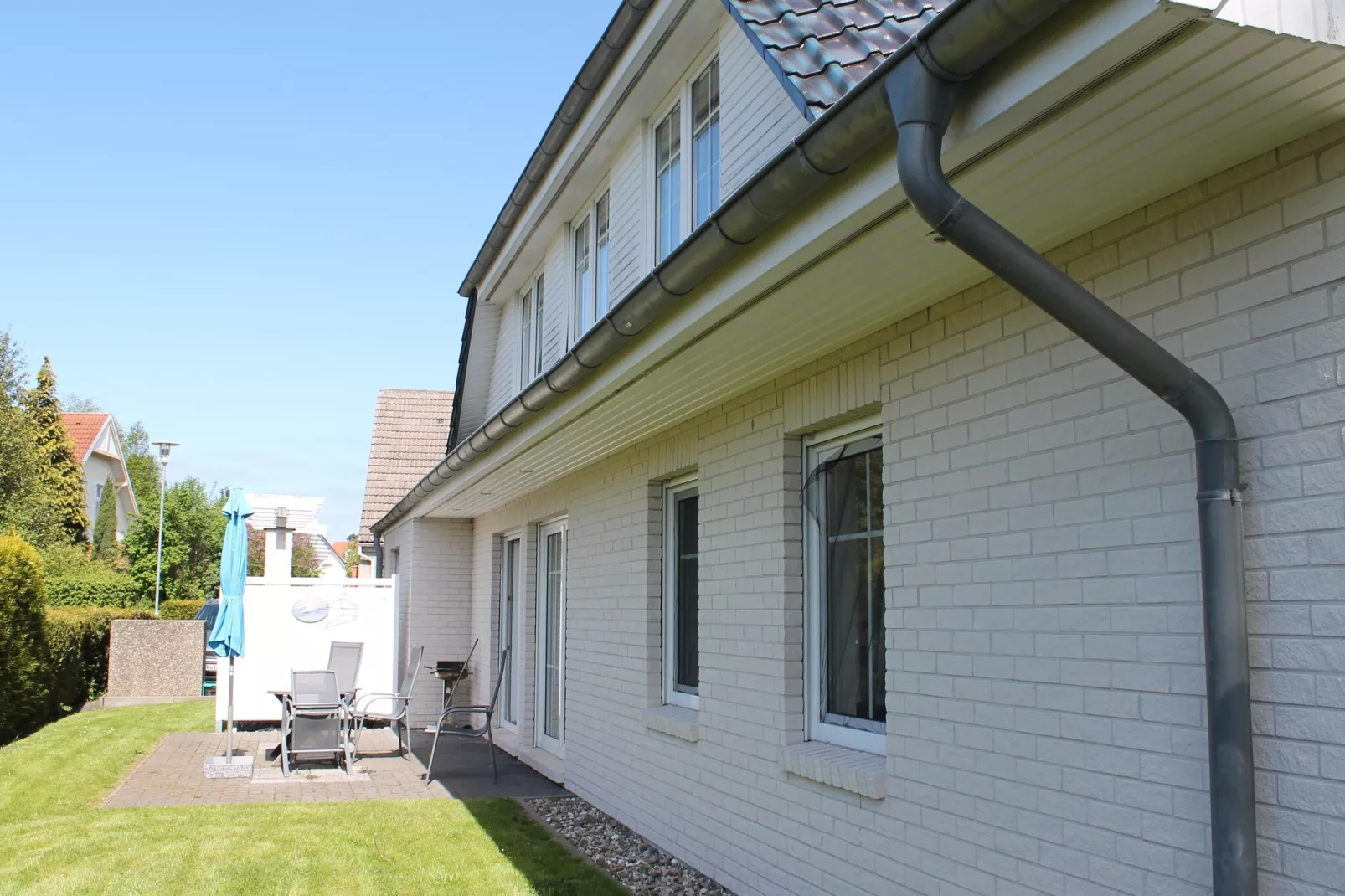 Arko 1 mit Terrasse /Strand-Tuinen zomer