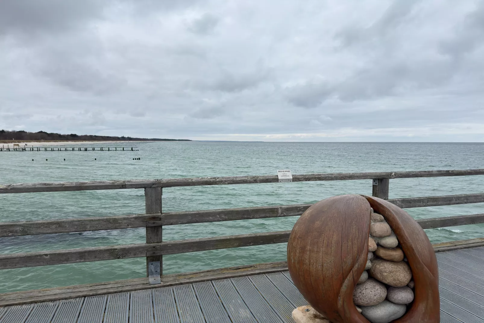 Arko 1 mit Terrasse /Strand-Gebied winter 5km