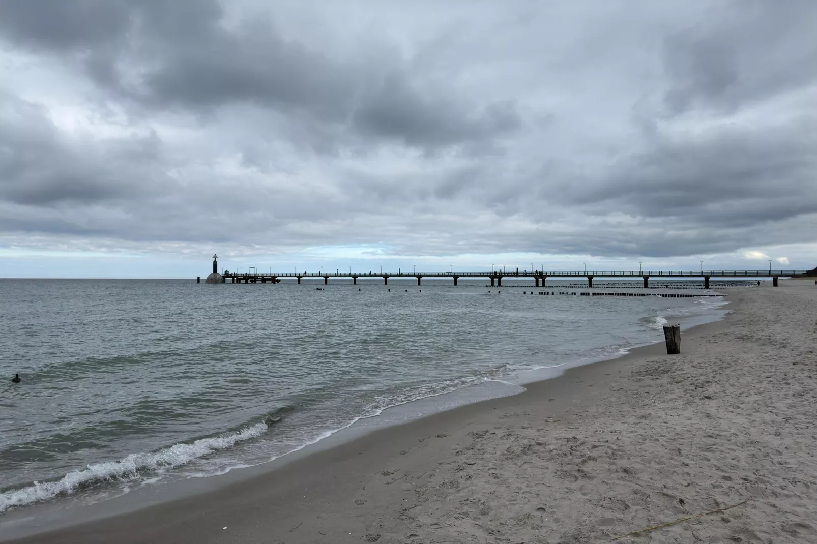 Arko 1 mit Terrasse /Strand-Gebied winter 5km