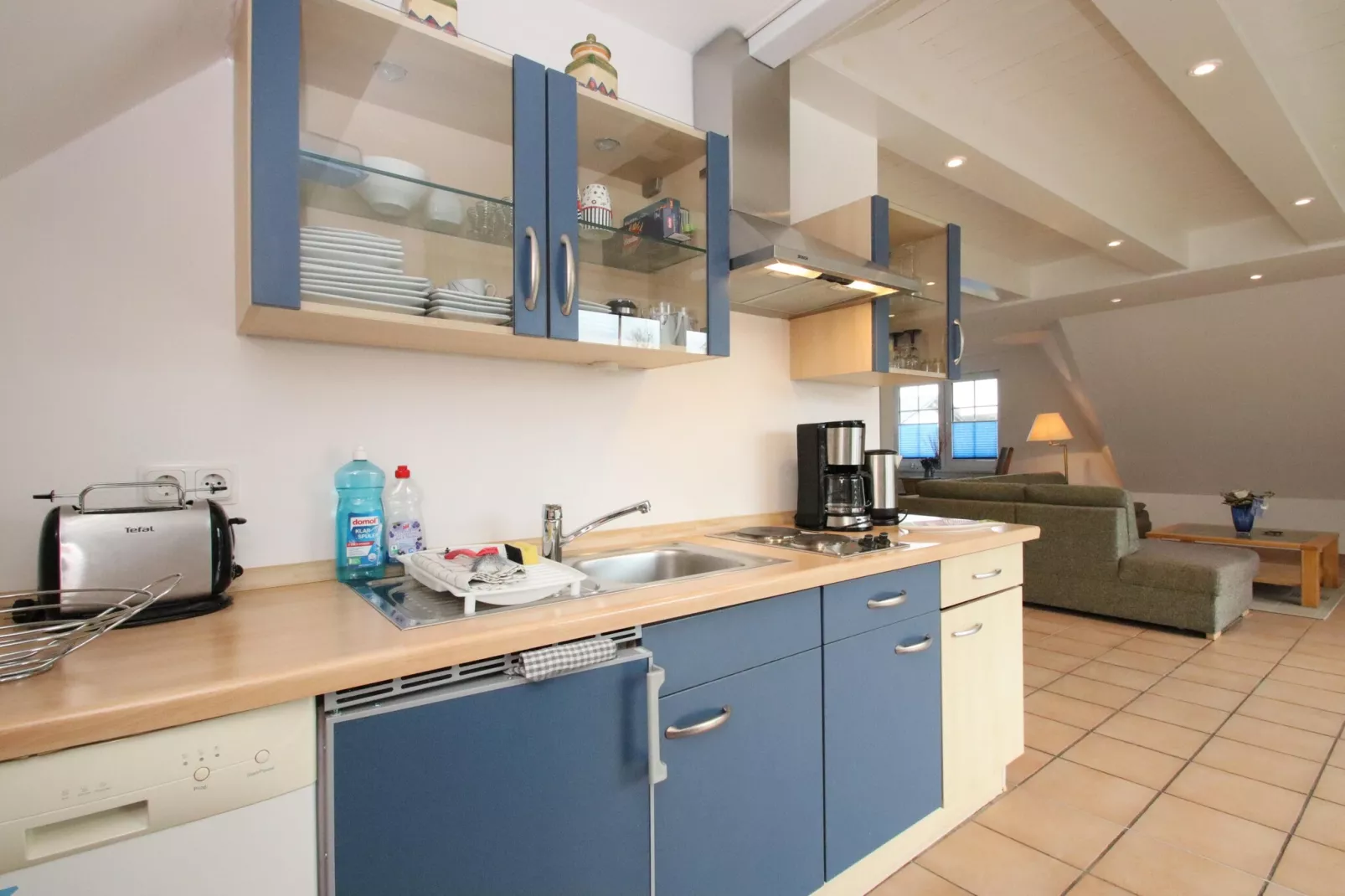 Arko 5 strandnah mit Balkon-Keuken