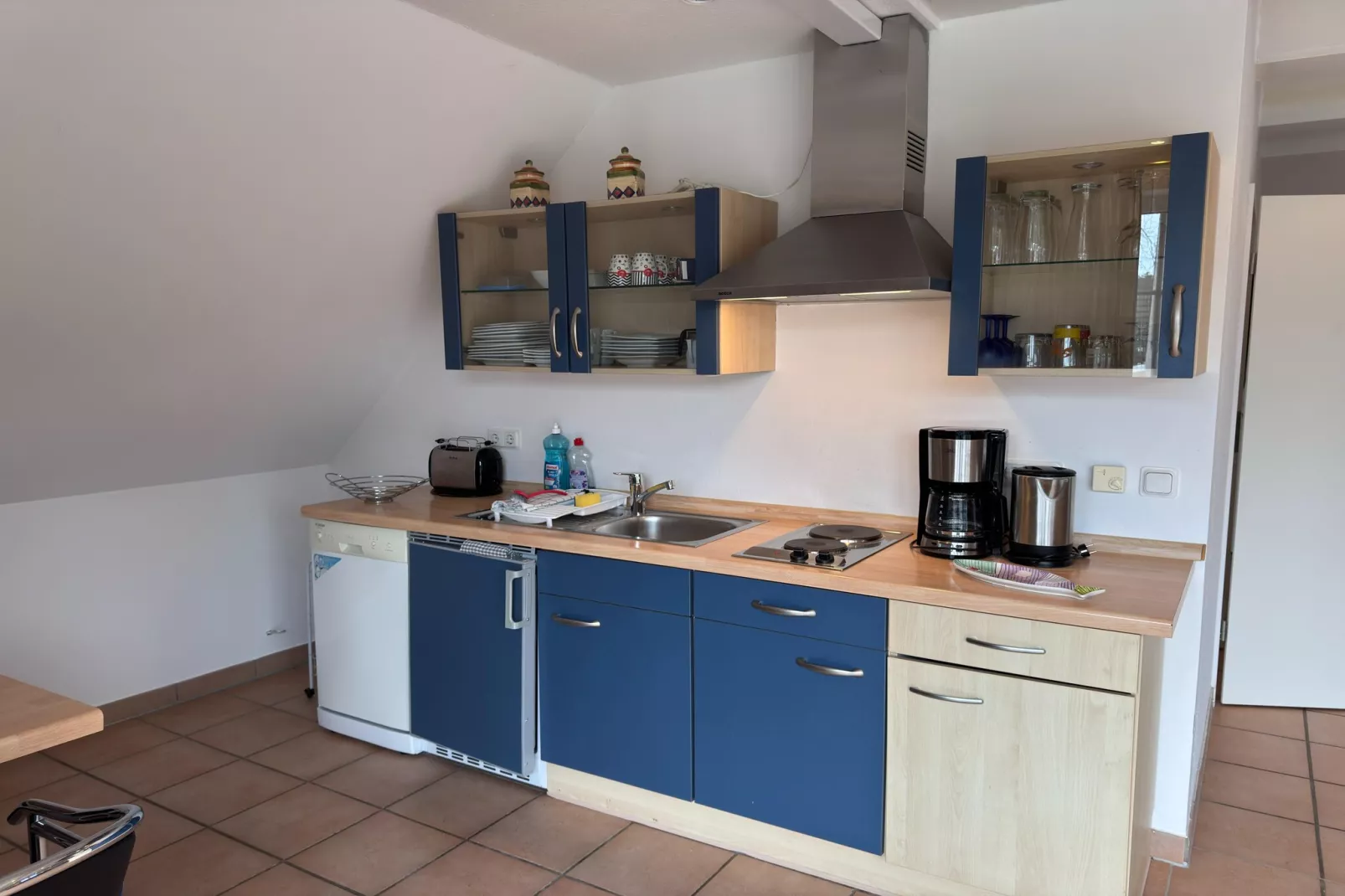 Arko 5 strandnah mit Balkon-Keuken