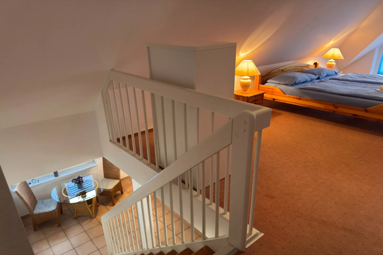 Arko 5 strandnah mit Balkon-Slaapkamer